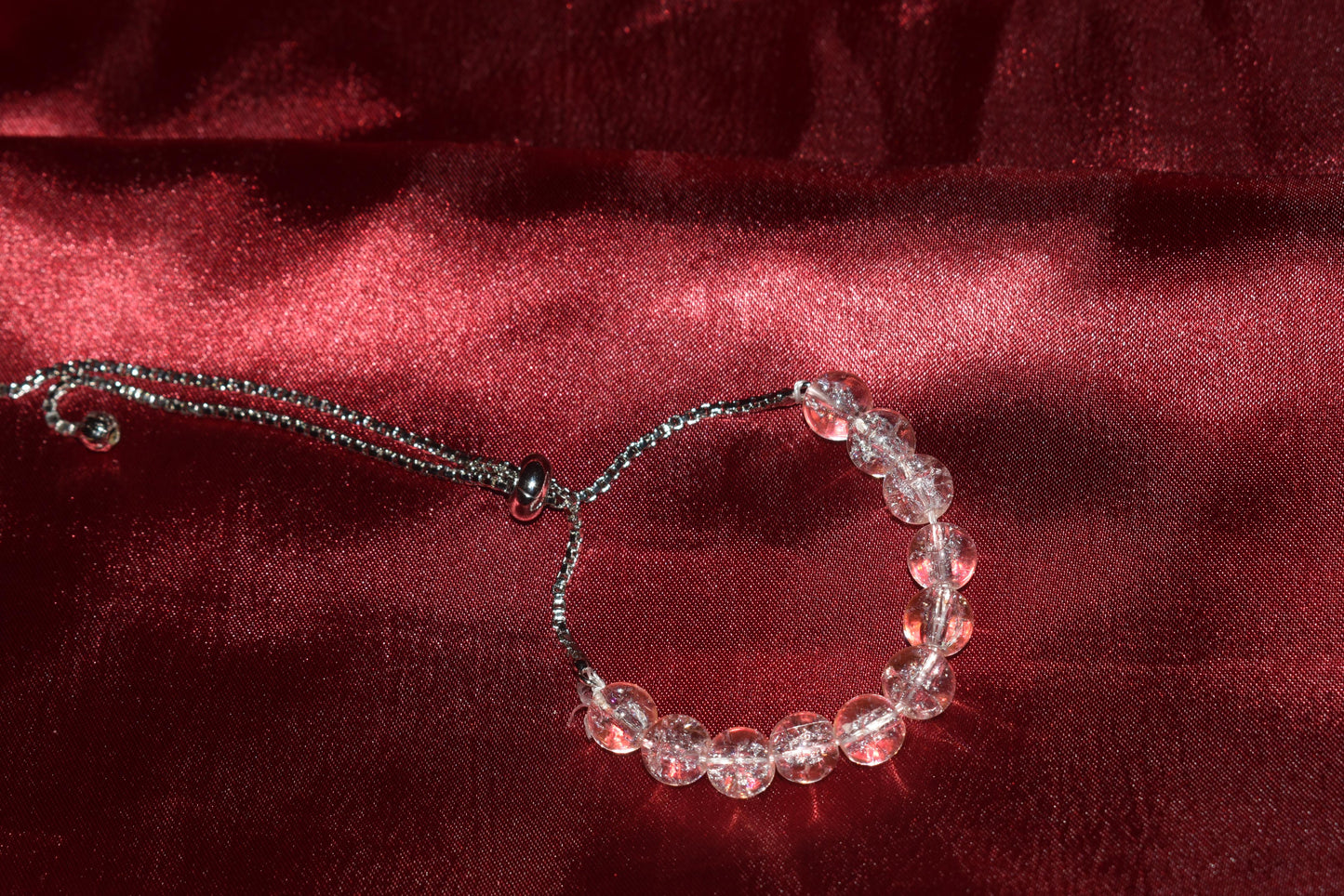 Pink Mist Chain Bracelet