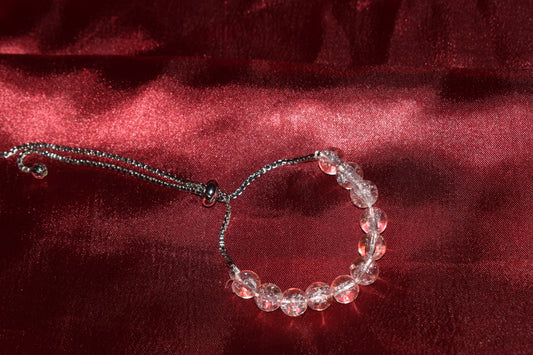 Pink Mist Chain Bracelet