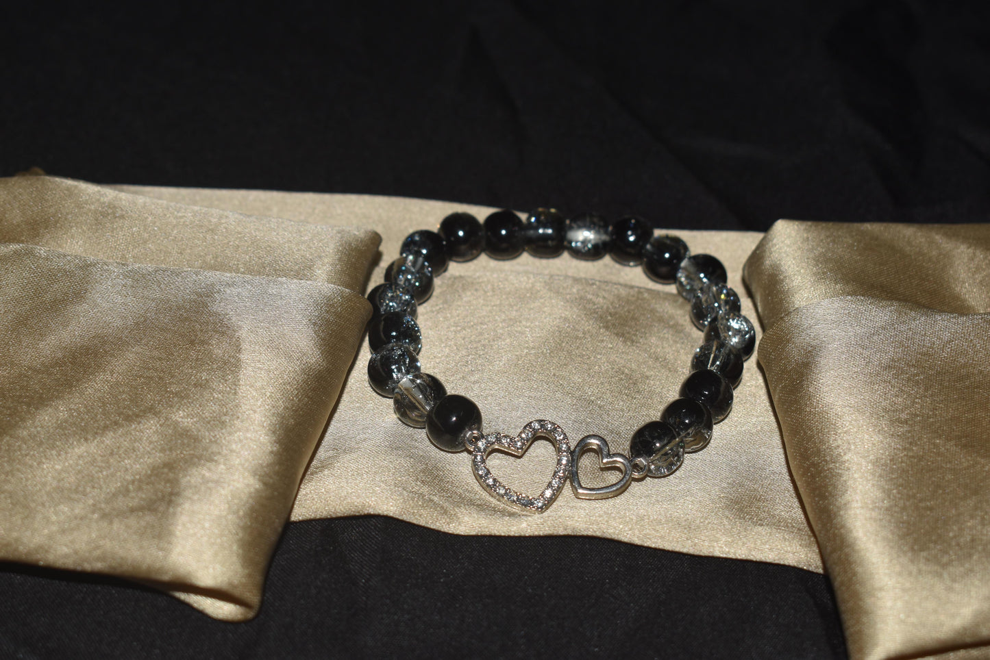 Black Heart Bracelet