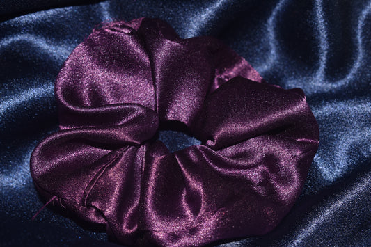 purple scrunchie