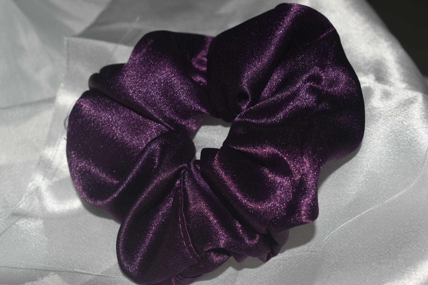 purple scrunchie