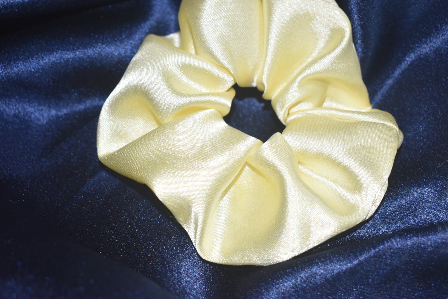 yellow scrunchie