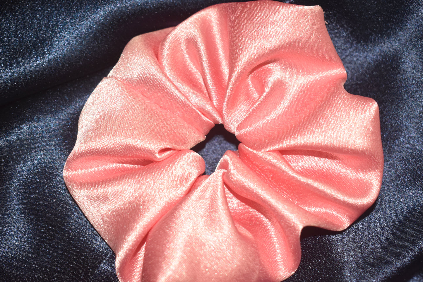 Baby pink scrunchie
