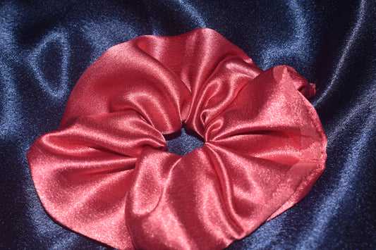 Dark Pink Scrunchie