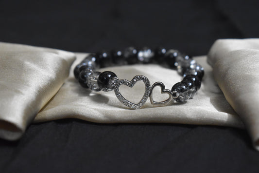 Black Heart Bracelet