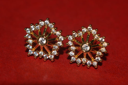 Hexa Stones Earring